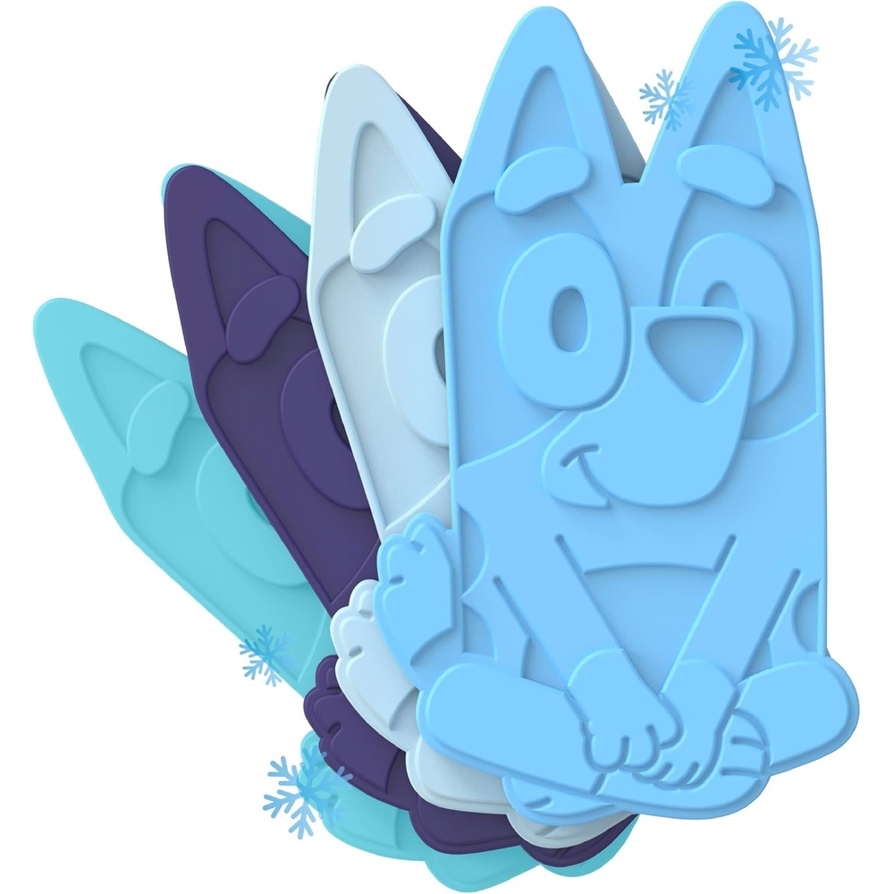 image:imageBentgo  BLUEY Reusable Ice Packs for Kids  QuickFreeze Slim Ice Packs for Lunch Boxes Lunch Bags and Coolers  Multicolored 4Pack Bluey