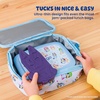 image:imageBentgo  BLUEY Reusable Ice Packs for Kids  QuickFreeze Slim Ice Packs for Lunch Boxes Lunch Bags and Coolers  Multicolored 4Pack Bluey