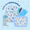 image:imageBentgo  BLUEY Reusable Ice Packs for Kids  QuickFreeze Slim Ice Packs for Lunch Boxes Lunch Bags and Coolers  Multicolored 4Pack Bluey