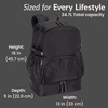 image:imageBentgo 2in1 Adult Backpack amp Insulated Lunch Bag  Lightweight WaterResistant Travel Backpack Laptop Sleeve amp Trolley Sleeve for Work amp Everyday Use LavenderObsidian Charcoal