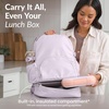 image:imageBentgo 2in1 Adult Backpack amp Insulated Lunch Bag  Lightweight WaterResistant Travel Backpack Laptop Sleeve amp Trolley Sleeve for Work amp Everyday Use LavenderLavender