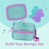 image:imageBentgo Buddies Reusable Ice Packs for Kids  Slim Design for Lunch Boxes Lunch Bags and Coolers Quick Freeze PFAS and BPAFree Multicolored 4Pack DinosaurGlitter Edition  Mermaid