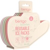 image:imageBentgo Buddies Reusable Ice Packs for Kids  Slim Design for Lunch Boxes Lunch Bags and Coolers Quick Freeze PFAS and BPAFree Multicolored 4Pack DinosaurCowgirl Dreams
