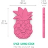 image:imageBentgo Buddies Reusable Ice Packs for Kids  Slim Design for Lunch Boxes Lunch Bags and Coolers Quick Freeze PFAS and BPAFree Multicolored 4Pack DinosaurTropical