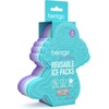 image:imageBentgo Buddies Reusable Ice Packs for Kids  Slim Design for Lunch Boxes Lunch Bags and Coolers Quick Freeze PFAS and BPAFree Multicolored 4Pack DinosaurGlitter Edition  Mermaid