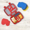 image:imageBentgo Buddies Reusable Ice Packs for Kids  Slim Design for Lunch Boxes Lunch Bags and Coolers Quick Freeze PFAS and BPAFree Multicolored 4Pack DinosaurTrucks