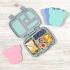 image:imageBentgo Buddies Reusable Ice Packs for Kids  Slim Design for Lunch Boxes Lunch Bags and Coolers Quick Freeze PFAS and BPAFree Multicolored 4Pack DinosaurPuppy Love