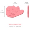 image:imageBentgo Buddies Reusable Ice Packs for Kids  Slim Design for Lunch Boxes Lunch Bags and Coolers Quick Freeze PFAS and BPAFree Multicolored 4Pack DinosaurCowgirl Dreams