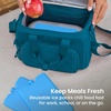 image:imageBentgo Chillers Ice Packs Slim Reusable Lunch Ice Packs 4Pack  QuickFreeze Design PFAS amp BPAFree Keeps Food Cold for Hours Easy to Clean BlueBlue