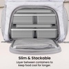 image:imageBentgo Chillers Ice Packs Slim Reusable Lunch Ice Packs 4Pack  QuickFreeze Design PFAS amp BPAFree Keeps Food Cold for Hours Easy to Clean BlueGray
