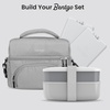 image:imageBentgo Chillers Ice Packs Slim Reusable Lunch Ice Packs 4Pack  QuickFreeze Design PFAS amp BPAFree Keeps Food Cold for Hours Easy to Clean BlueGray