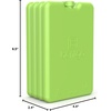 image:imageBentgo Chillers Ice Packs Slim Reusable Lunch Ice Packs 4Pack  QuickFreeze Design PFAS amp BPAFree Keeps Food Cold for Hours Easy to Clean BlueGreen