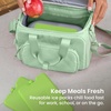 image:imageBentgo Chillers Ice Packs Slim Reusable Lunch Ice Packs 4Pack  QuickFreeze Design PFAS amp BPAFree Keeps Food Cold for Hours Easy to Clean BlueGreen