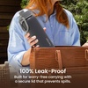 image:imageBentgo Flip 2in1 Straw amp Chug LeakProof Insulated Water Bottle 24 fl oz  Premium 188 Stainless SteelTripleLayer Vacuum Insulation 24Hour Cold BPA amp PFASFree Cafe Au LaitTweed