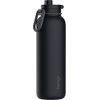 image:imageBentgo Flip 2in1 Straw amp Chug LeakProof Insulated Water Bottle 24 fl oz  Premium 188 Stainless SteelTripleLayer Vacuum Insulation 24Hour Cold BPA amp PFASFree Cafe Au LaitBack to Black