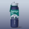 image:imageBentgo Flip 2in1 Straw amp Chug LeakProof Insulated Water Bottle 24 fl oz  Premium 188 Stainless SteelTripleLayer Vacuum Insulation 24Hour Cold BPA amp PFASFree Cafe Au LaitPrep Blue