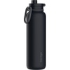 image:imageBentgo Flip 2in1 Straw amp Chug LeakProof Insulated Water Bottle 24 fl oz  Premium 188 Stainless SteelTripleLayer Vacuum Insulation 24Hour Cold BPA amp PFASFree Cafe Au LaitBack to Black