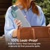 image:imageBentgo Flip 2in1 Straw amp Chug LeakProof Insulated Water Bottle 24 fl oz  Premium 188 Stainless SteelTripleLayer Vacuum Insulation 24Hour Cold BPA amp PFASFree Cafe Au LaitGray Surf