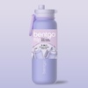 image:imageBentgo Flip 2in1 Straw amp Chug LeakProof Insulated Water Bottle 24 fl oz  Premium 188 Stainless SteelTripleLayer Vacuum Insulation 24Hour Cold BPA amp PFASFree Cafe Au LaitLilac Cloud