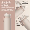 image:imageBentgo Flip 2in1 Straw amp Chug LeakProof Insulated Water Bottle 24 fl oz  Premium 188 Stainless SteelTripleLayer Vacuum Insulation 24Hour Cold BPA amp PFASFree Cafe Au LaitCafe Au Lait
