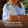 image:imageBentgo Flip 2in1 Straw amp Chug LeakProof Insulated Water Bottle 24 fl oz  Premium 188 Stainless SteelTripleLayer Vacuum Insulation 24Hour Cold BPA amp PFASFree Cafe Au LaitGray Surf