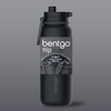 image:imageBentgo Flip 2in1 Straw amp Chug LeakProof Insulated Water Bottle 24 fl oz  Premium 188 Stainless SteelTripleLayer Vacuum Insulation 24Hour Cold BPA amp PFASFree Cafe Au LaitBack to Black