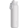 image:imageBentgo Flip 2in1 Straw amp Chug LeakProof Insulated Water Bottle 24 fl oz  Premium 188 Stainless SteelTripleLayer Vacuum Insulation 24Hour Cold BPA amp PFASFree Cafe Au LaitBlanc