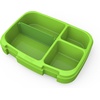 image:imageBentgo Fresh Tray with Cover Reusable 4Compartment Meal Prep Container  BuiltIn Portion Control BPAFree Dishwasher amp Freezer Safe Fits Bentgo Fresh Lunch Box GreenGreen