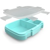image:imageBentgo Fresh Tray with Cover Reusable 4Compartment Meal Prep Container  BuiltIn Portion Control BPAFree Dishwasher amp Freezer Safe Fits Bentgo Fresh Lunch Box GreenAqua