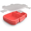 image:imageBentgo Fresh Tray with Cover Reusable 4Compartment Meal Prep Container  BuiltIn Portion Control BPAFree Dishwasher amp Freezer Safe Fits Bentgo Fresh Lunch Box GreenRed