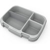 image:imageBentgo Fresh Tray with Cover Reusable 4Compartment Meal Prep Container  BuiltIn Portion Control BPAFree Dishwasher amp Freezer Safe Fits Bentgo Fresh Lunch Box GreenGray
