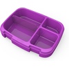 image:imageBentgo Fresh Tray with Cover Reusable 4Compartment Meal Prep Container  BuiltIn Portion Control BPAFree Dishwasher amp Freezer Safe Fits Bentgo Fresh Lunch Box GreenPurple