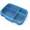 image:imageBentgo Fresh Tray with Cover Reusable 4Compartment Meal Prep Container  BuiltIn Portion Control BPAFree Dishwasher amp Freezer Safe Fits Bentgo Fresh Lunch Box GreenBlue