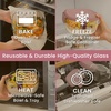 image:imageBentgo Glass Salad Container with Airtight Lid amp LeakProof Sauce Cup  76Cup Salad Bowl 4Compartment Bento Tray amp Reusable Fork BPAFree for Meal Prep Office amp More Light BlueRose