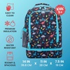 image:imageBentgo Kids 2in1 Backpack amp Insulated Lunch Bag with Padded Straps  16 Kids School Backpack for Travel amp Sleepovers WaterResistant Large Compartments amp Water Bottle Pocket Petal PinkDinosaur