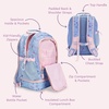 image:imageBentgo Kids 2in1 Backpack amp Insulated Lunch Bag with Padded Straps  16 Kids School Backpack for Travel amp Sleepovers WaterResistant Large Compartments amp Water Bottle Pocket Petal PinkLavender Galaxy
