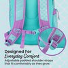 image:imageBentgo Kids 2in1 Backpack amp Insulated Lunch Bag with Padded Straps  16 Kids School Backpack for Travel amp Sleepovers WaterResistant Large Compartments amp Water Bottle Pocket Petal PinkMermaid Scales