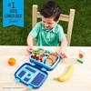 image:imageBentgo Kids 5Compartment Lunch Box Set With Insulated Lunch Bag and 2in1 Backpack amp Insulated Lunch Bag Confetti Edition  Abyss Blue