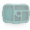 image:imageBentgo Kids Brights 5Compartment Meal Prep Tray with Transparent Cover  Bentgo Kids Brights 5Compartment Meal Prep Tray with Transparent Cover Citrus YellowAqua