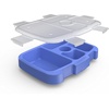 image:imageBentgo Kids Brights 5Compartment Meal Prep Tray with Transparent Cover  Bentgo Kids Brights 5Compartment Meal Prep Tray with Transparent Cover Citrus YellowViolet
