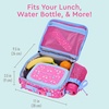 image:imageBentgo Kids Lunch Bag Set Water Bottle  New amp Improved 2023 Rainbows and Butterflies