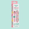 image:imageBentgo Kids Plastic Utensil Set with Fork Spoon amp Storage Case  Reusable PFAS amp BPAFree EasyGrip Handles Lightweight Dishwasher Safe School Travel amp OntheGo SafariTropical