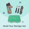 image:imageBentgo Kids Plastic Utensil Set with Fork Spoon amp Storage Case  Reusable PFAS amp BPAFree EasyGrip Handles Lightweight Dishwasher Safe School Travel amp OntheGo PurpleSssnakes