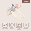 image:imageBentgo Kids Plastic Utensil Set with Fork Spoon amp Storage Case  Reusable PFAS amp BPAFree EasyGrip Handles Lightweight Dishwasher Safe School Travel amp OntheGo PurpleCowgirl Dreams