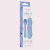 image:imageBentgo Kids Plastic Utensil Set with Fork Spoon amp Storage Case  Reusable PFAS amp BPAFree EasyGrip Handles Lightweight Dishwasher Safe School Travel amp OntheGo SafariLavender Galaxy