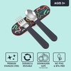 image:imageBentgo Kids Plastic Utensil Set with Fork Spoon amp Storage Case  Reusable PFAS amp BPAFree EasyGrip Handles Lightweight Dishwasher Safe School Travel amp OntheGo PurpleSssnakes