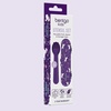 image:imageBentgo Kids Plastic Utensil Set with Fork Spoon amp Storage Case  Reusable PFAS amp BPAFree EasyGrip Handles Lightweight Dishwasher Safe School Travel amp OntheGo SafariUnicorn