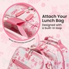 image:imageBentgo Kids Print Durable amp WaterResistant BackpackBallet  Bows