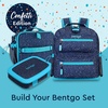 image:imageBentgo Kids Print Durable amp WaterResistant BackpackConfetti Edition  Abyss Blue