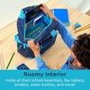 image:imageBentgo Kids Print Durable amp WaterResistant BackpackConfetti Edition  Abyss Blue